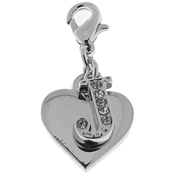 Charm - Letters & Hearts J