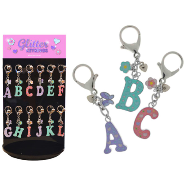 Glitter Keyrings KIT