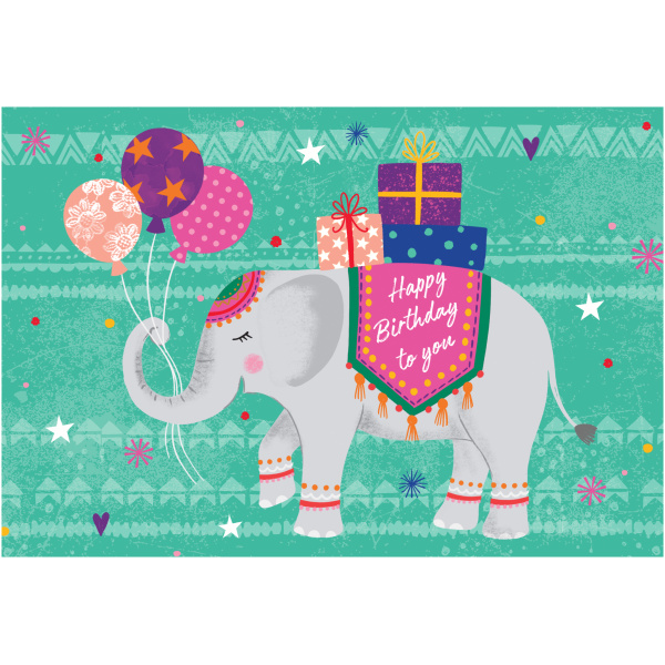 Birthday Child - Elephant