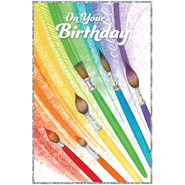 Birthday - Paint Brushes