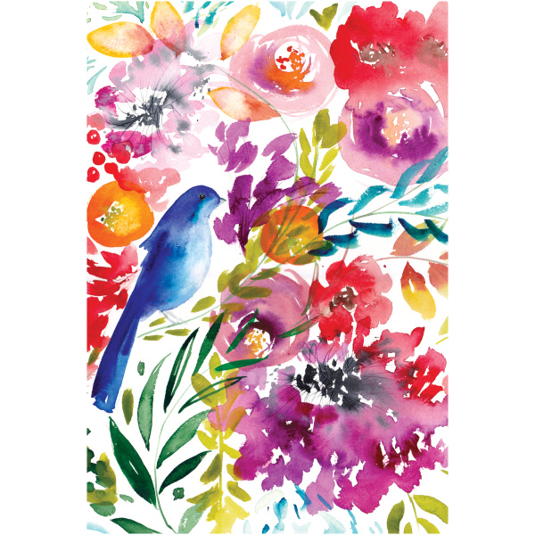 Birthday - Bluebird Amongst Blooms